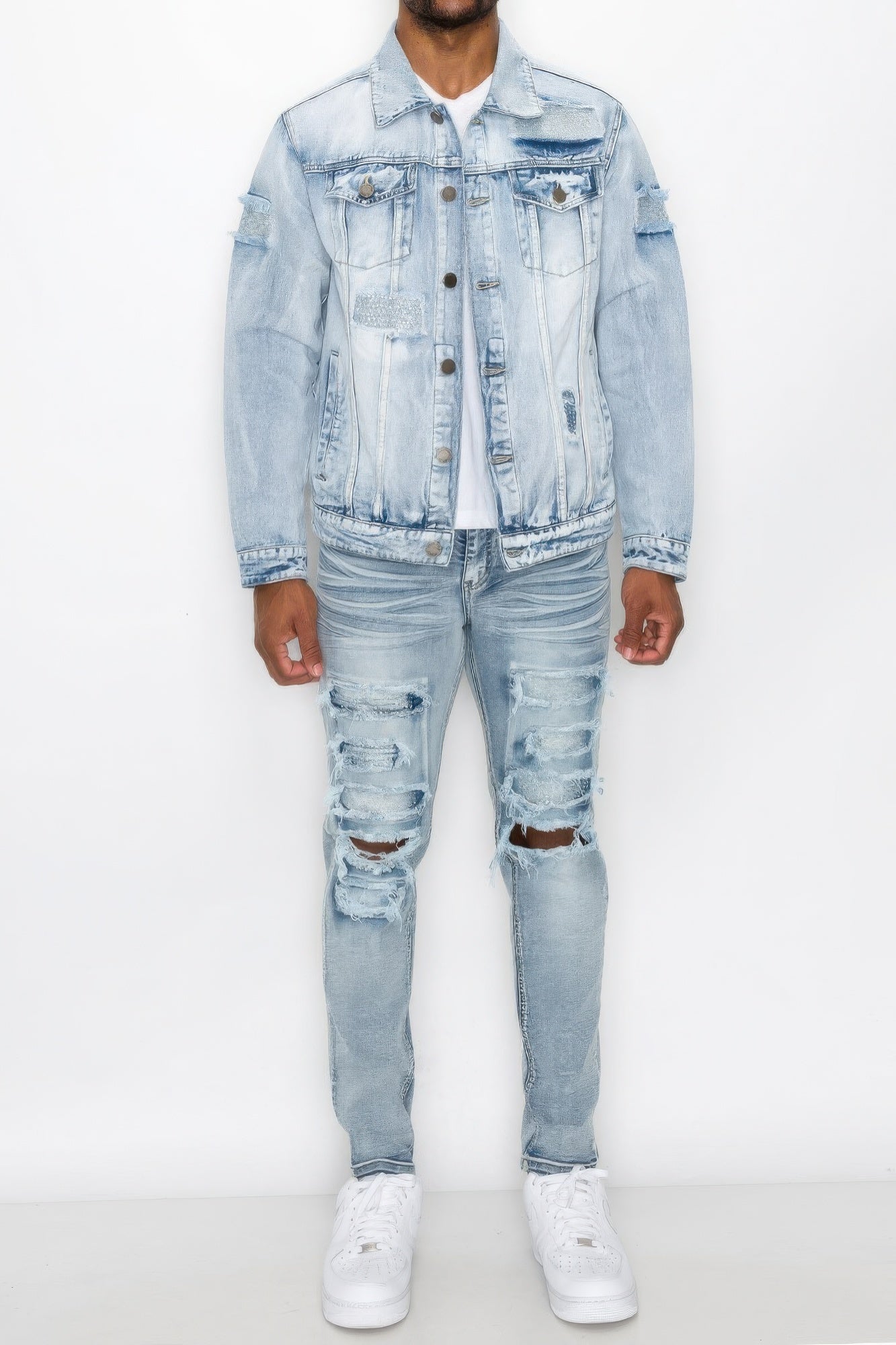 Diamond Denim Jacket